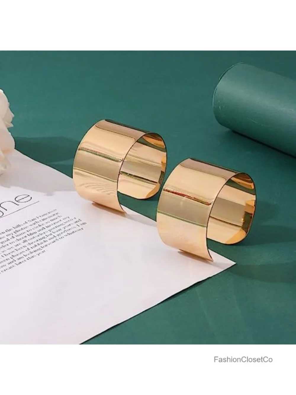2 Pcs Cuff Bangle Bracelets Set Open Adjustable Wrap Bracelet Gift